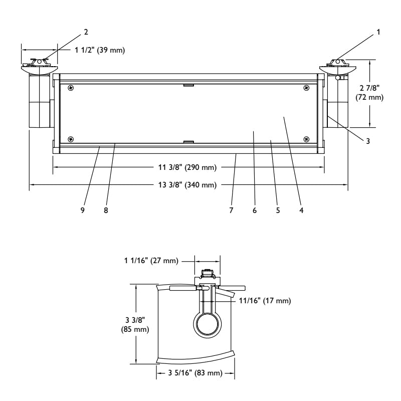 Lightolier LLF4 LightFlood 45W LED Track Head