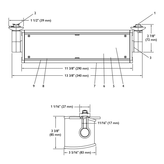 Lightolier LLF4 LightFlood 45W LED Track Head