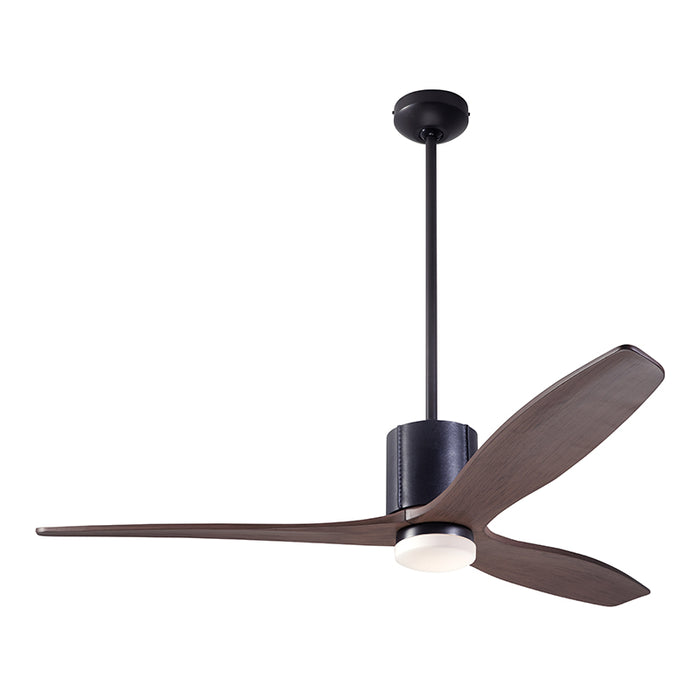 Modern Fan LeatherLuxe DC 54" Ceiling Fan with LED Light Kit