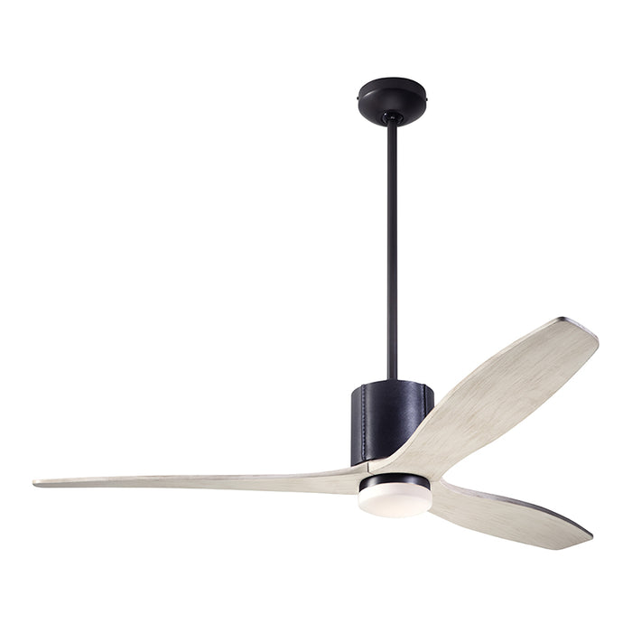 Modern Fan LeatherLuxe DC 54" Ceiling Fan with LED Light Kit