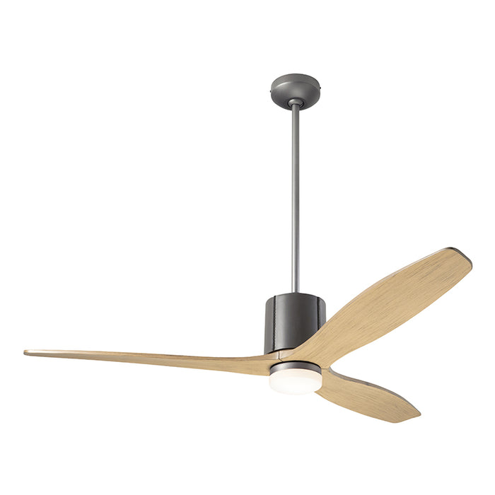 Modern Fan LeatherLuxe DC 54" Ceiling Fan with LED Light Kit