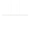 Kuzco LP14947 Chute 1-lt 1" LED Linear Pendant