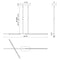 Kuzco LP28748 Shift 48" LED Pendant