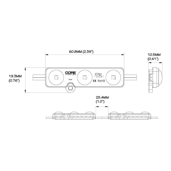 Core LSD50 1.1W Flexible LED Mini Module