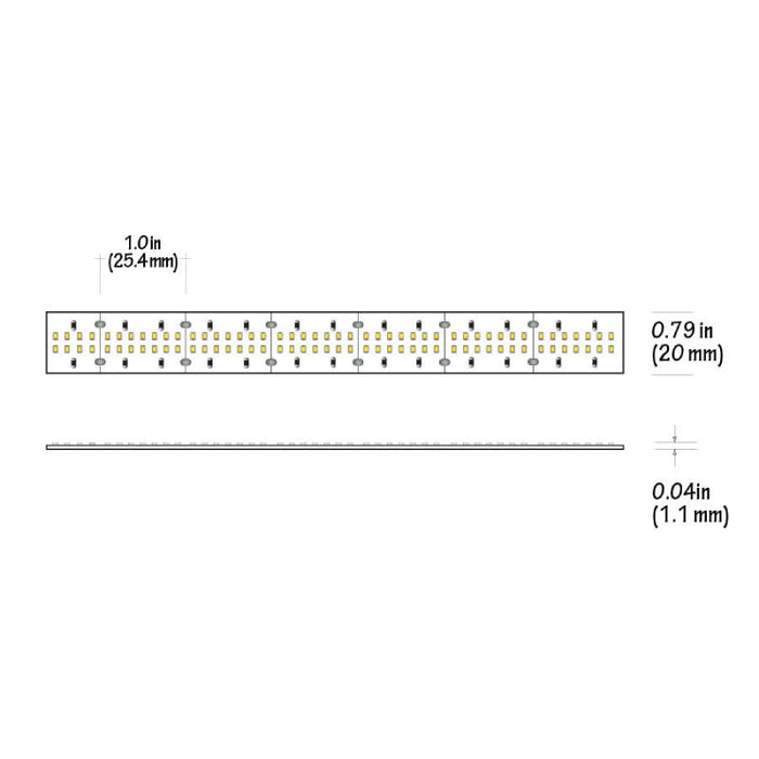 Core LSM105 50-ft 24V High Output LED Flexible Strip