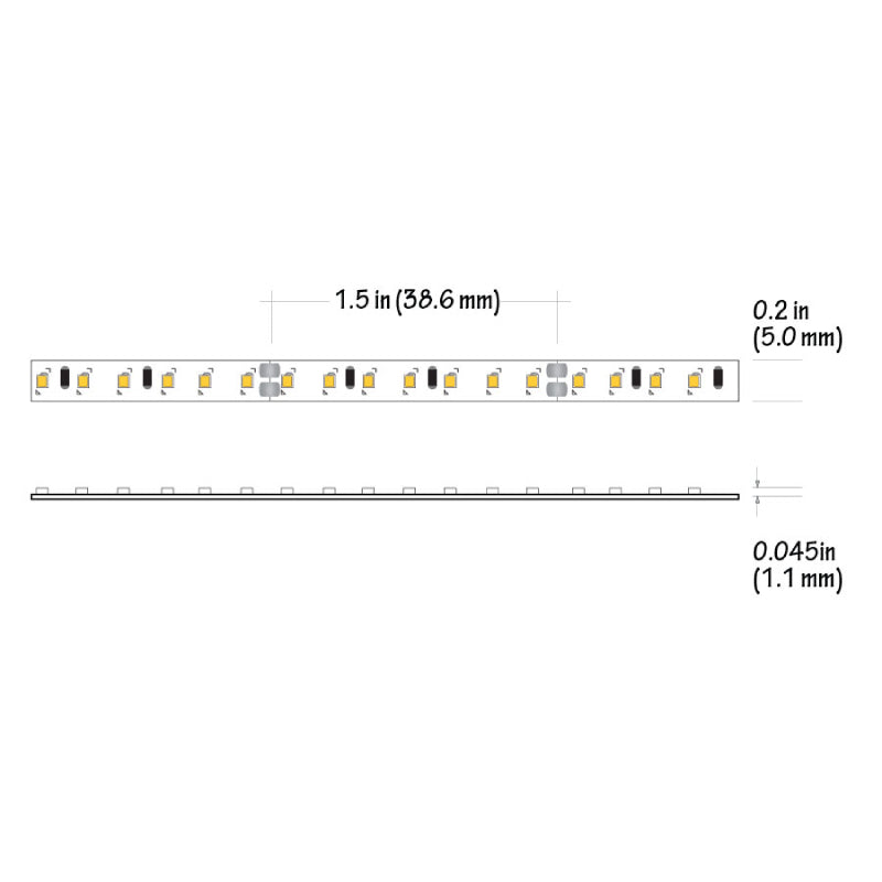 Core LSM35TN 100-ft 24V 5MM Wide LED Flexible Strip