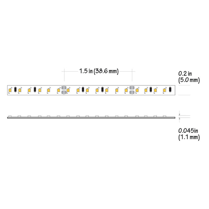 Core LSM35TN 16-ft 24V 5MM Wide LED Flexible Strip