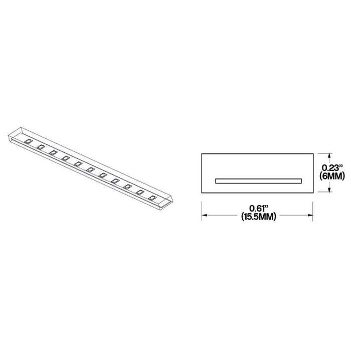 Core LSRN40 3.8W/ft 24V LED Outdoor Strip