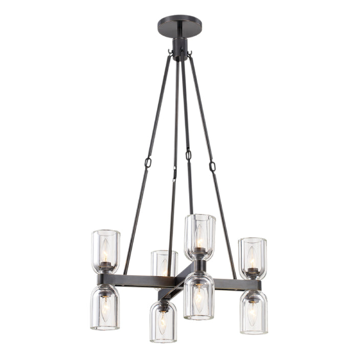 Alora CH338822 Lucian 8-lt 22" Chandelier