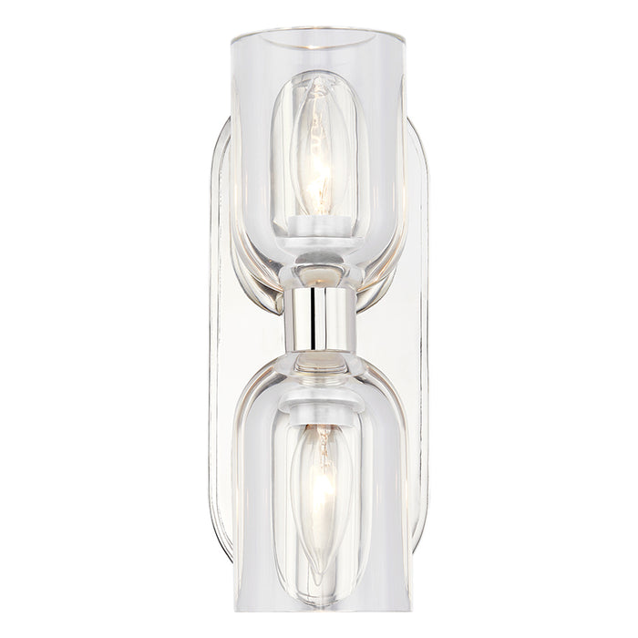 Alora WV338902 Lucian 2-lt 12" Tall Wall Sconce