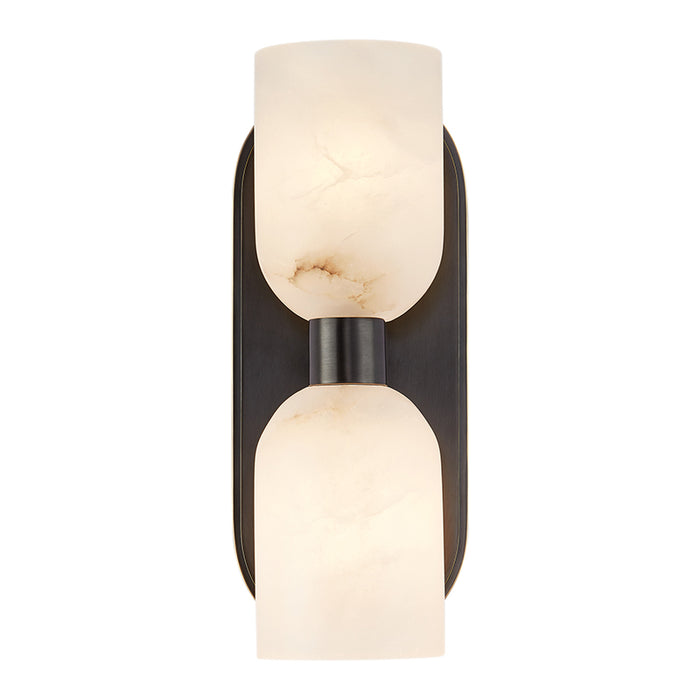 Alora WV338902 Lucian 2-lt 12" Tall Wall Sconce