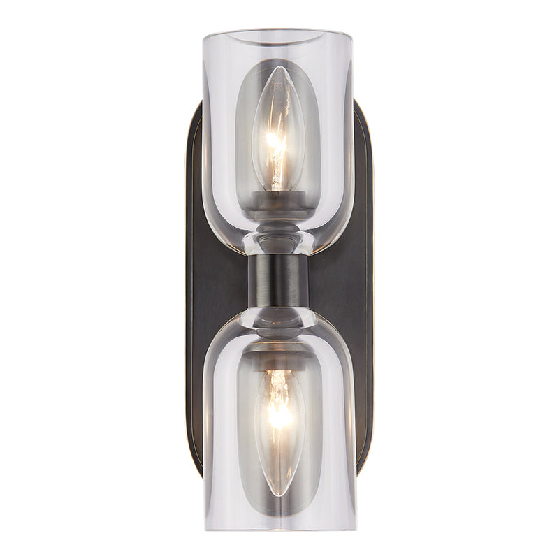 Alora WV338902 Lucian 2-lt 12" Tall Wall Sconce