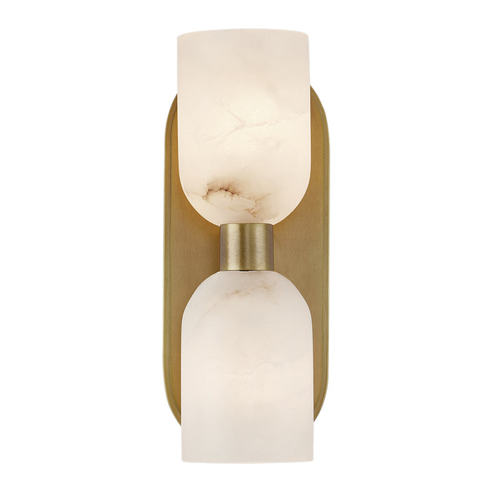Alora WV338902 Lucian 2-lt 12" Tall Wall Sconce