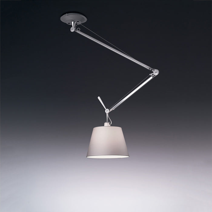 Artemide Tolomeo 14" Off-Center Shade Suspension Light