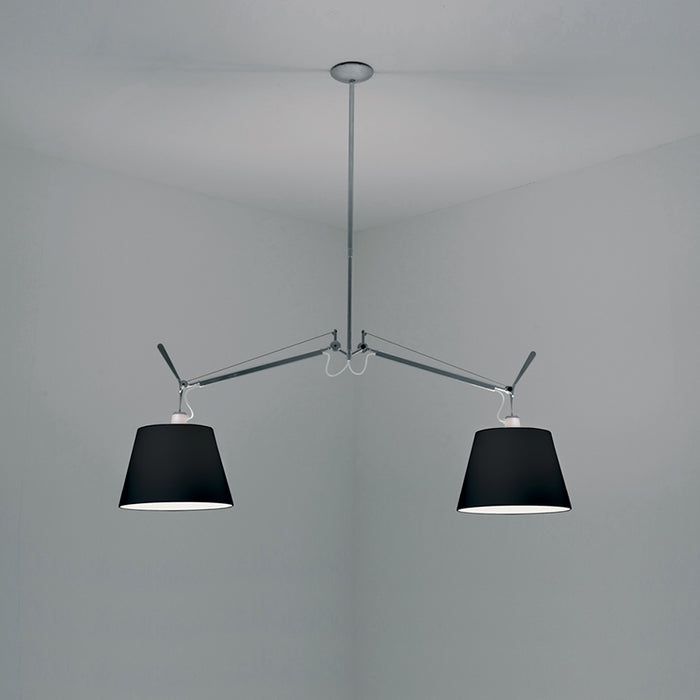 Artemide Tolomeo 12" Double Shade Suspension Light