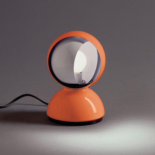 Artemide Eclisse Table Lamp-Polished Orange
