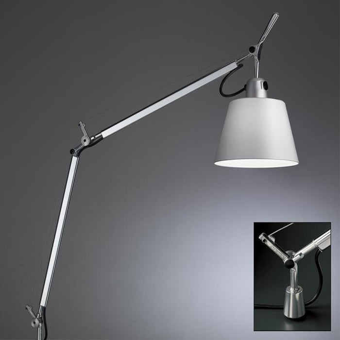 Artemide Tolomeo with Shade Table Lamp - Inset Pivot