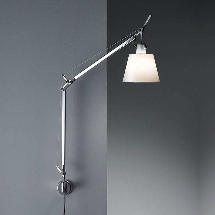 Artemide Tolomeo with Shade Wall Light