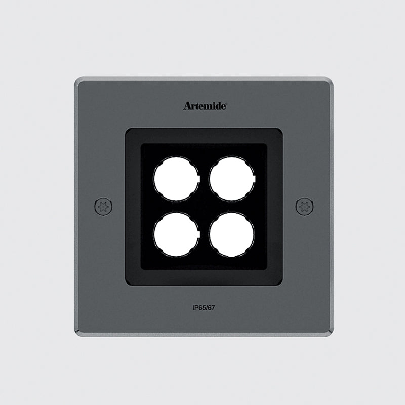 Artemide Ego 150 Driver-Over Square LED Recessed Outdoor