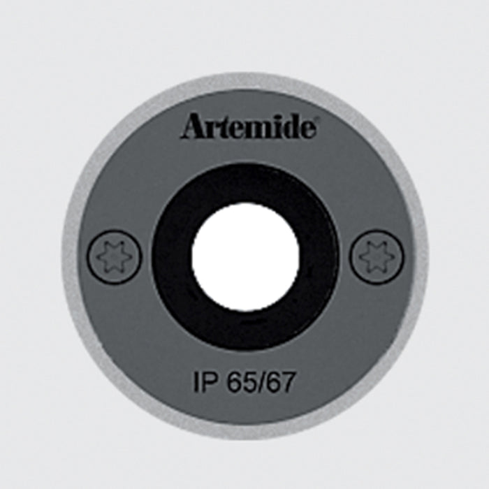 Artemide Ego 55 Round LED Recessed Outdoor Ceiling Downlight