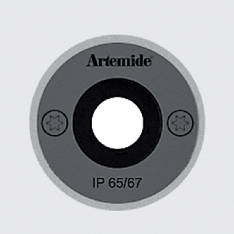 Artemide Ego 55 Round LED Recessed Outdoor Ceiling Downlight