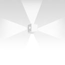 Artemide Effetto Square 4 Large Beam LED Outdoor Wall Light