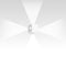 Artemide Effetto Square 4 Large Beam LED Outdoor Wall Light