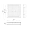 Matteo M11411 Tux 1-lt 11" LED Flush Mount