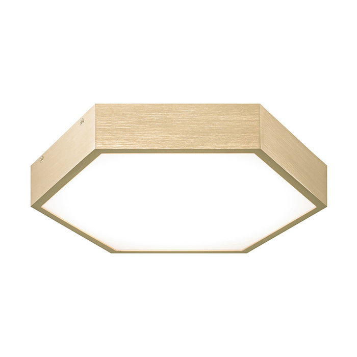 Matteo M12611 Hexol 1-lt 13" LED Flush Mount
