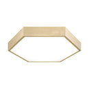 Matteo M12614 Hexol 1-lt 16" LED Flush Mount