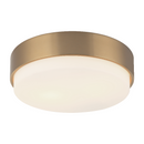 Matteo M13202 Quintz 2-lt 12" LED Flush Mount