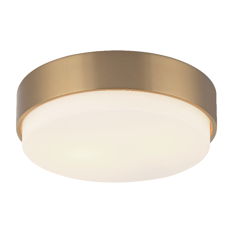 Matteo M13202 Quintz 2-lt 12" LED Flush Mount
