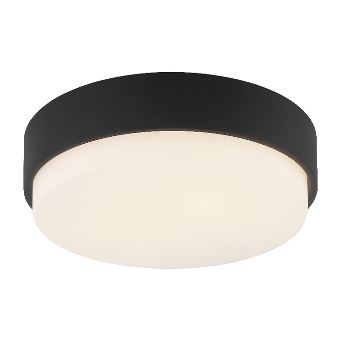 Matteo M13202 Quintz 2-lt 12" LED Flush Mount