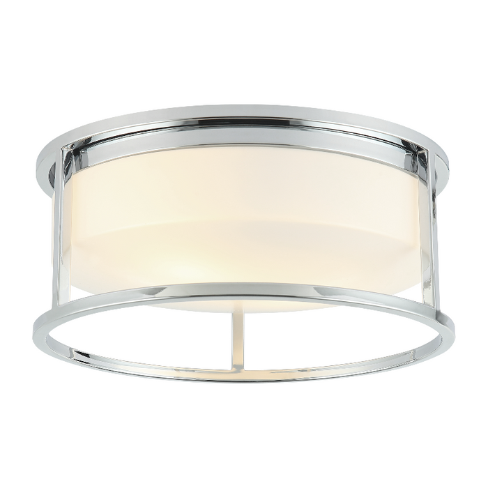 Matteo M15002 Framerton 2-lt 12" LED Flush Mount
