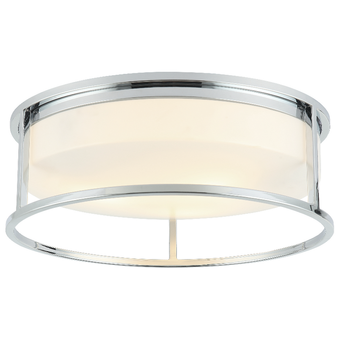 Matteo M15003 Framerton 3-lt 15" LED Flush Mount