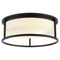 Matteo M15003 Framerton 3-lt 15" LED Flush Mount