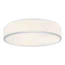 Matteo M15803 Echo 3-lt 14" LED Flush Mount