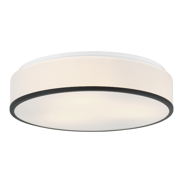 Matteo M15803 Echo 3-lt 14" LED Flush Mount