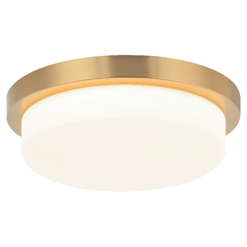 Matteo M15902 Durham 1-lt 16" LED Flush Mount
