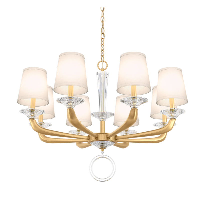 Schonbek MA1008 Emilea 8-lt 33" Chandelier
