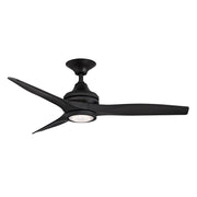 Fanimation MA6721B Spitfire 48" Indoor/Outdoor Ceiling Fan with LED Light Kit - Black
