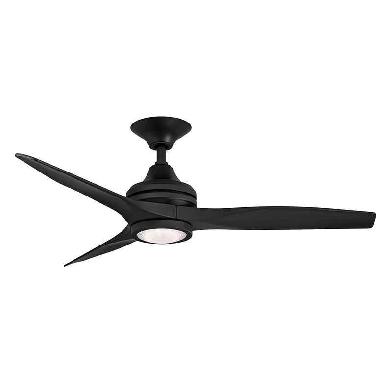 Fanimation MA6721B Spitfire 48" Indoor/Outdoor Ceiling Fan with LED Light Kit - Black