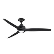 Fanimation MA6721B Spitfire 60" Indoor/Outdoor Ceiling Fan with LED Light Kit - Black
