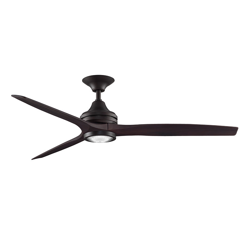 Fanimation MA6721B Spitfire 60" Indoor/Outdoor Ceiling Fan with LED Light Kit - Dark Bronze