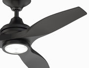 Fanimation MA6721B Spitfire 48" Indoor/Outdoor Ceiling Fan with LED Light Kit - Black