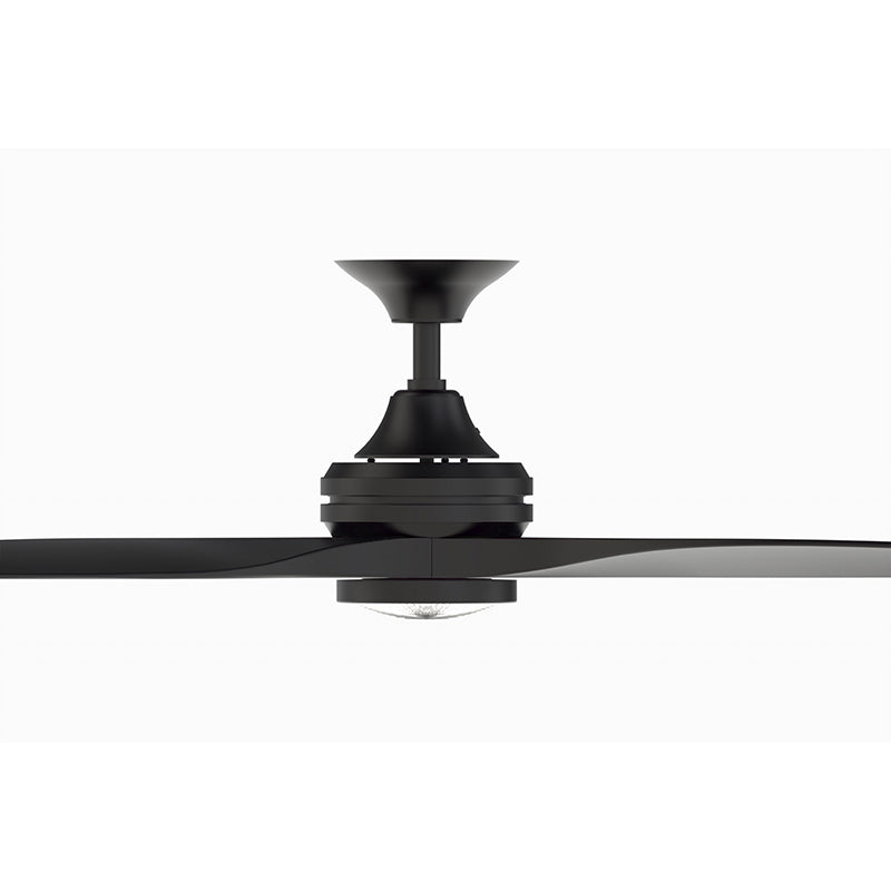 Fanimation MA6721B Spitfire 48" Indoor/Outdoor Ceiling Fan with LED Light Kit - Black