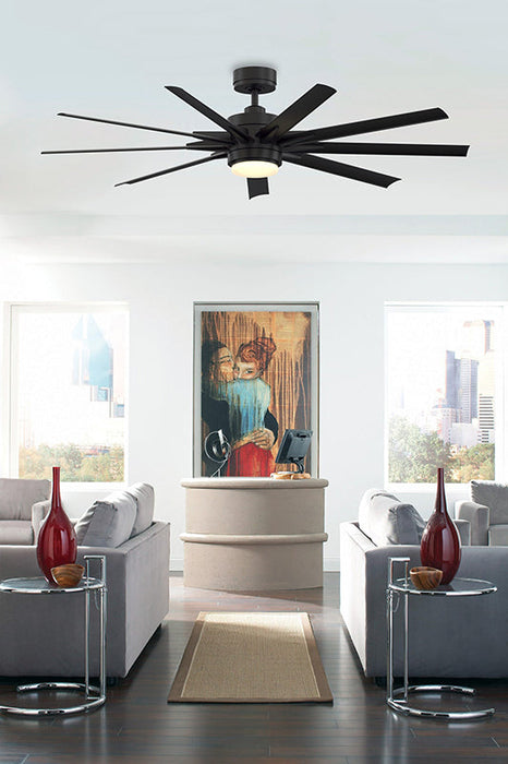 Fanimation MAD8152 Odyn 64" Indoor/Outdoor Ceiling Fan with LED Light Kit