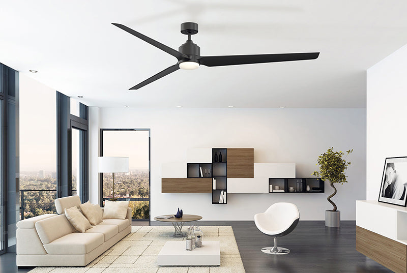 Fanimation MAD8515 TriAire 84" Indoor/Outdoor Ceiling Fan with LED Light Kit