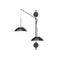 Kuzco WS51202 Magellan 41" Tall LED Wall Light