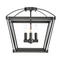 Alora SF312204 Manor 4-lt 17" Semi-Flush